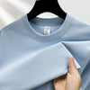 summer high-end short sleeve round neck