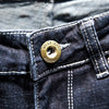 Ripped Slim-fit Denim Jeans Korean Style Stretchy Versatile