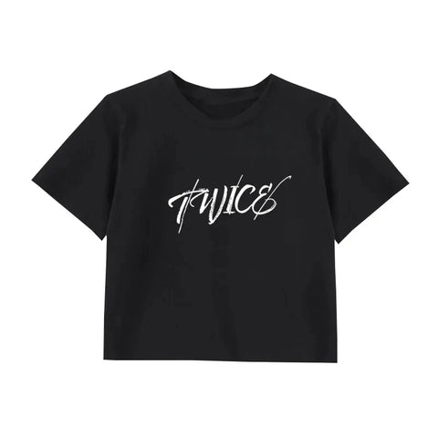 Kpop Twice Concert Cotton T-shirt Unisex Streetwear