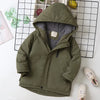 Autumn Winter Children Jacket For Boys Hooded