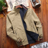 Windbreaker Double-sided Wear Jackets Men Baseball Pilot Bomber