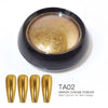Nail Chrome Powder Bronze Rose Gold Chameleon Mirror