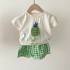 Baby Pajamas Sets Cotton Child Pajamas Toddler Summer Sleeveless Baby Nightwear