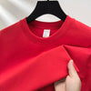 summer high-end short sleeve round neck