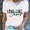 Love Like Jesus Print Women's T-Shirt