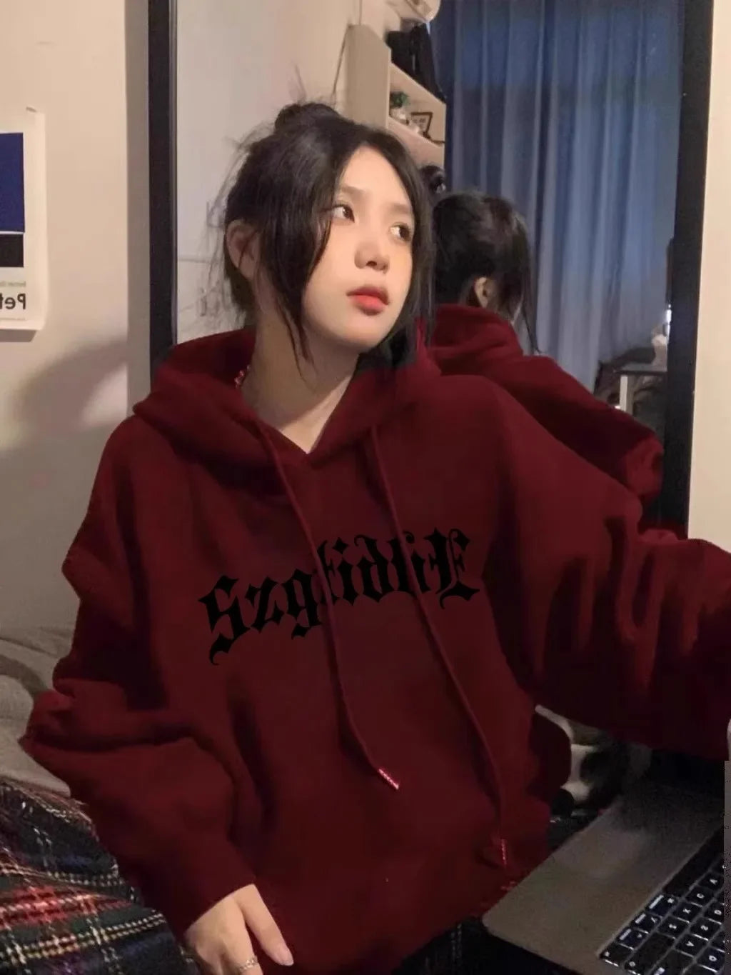2024 Street Hoodie Sweatshirt Hip Hop Street Y2K