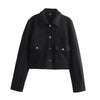 Womens Long Sleeve Casual Jacket