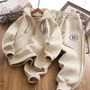 Autumn Winter Boys Clothing Set Handsome Letter