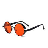 Round Gothic Sunglasses Stylish and Unique Sunglasses with a Gothic Design