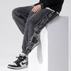 Style Printed Stitching Men's Pants Autumn Winter