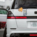 3pcs Funny Pet Cat Car Sticker Climbing Cats Animal Styling Stickers Decoration Car Body