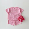 Kids' Summer T-Shirt & Shorts Set Cute Casual 2PC Outfits
