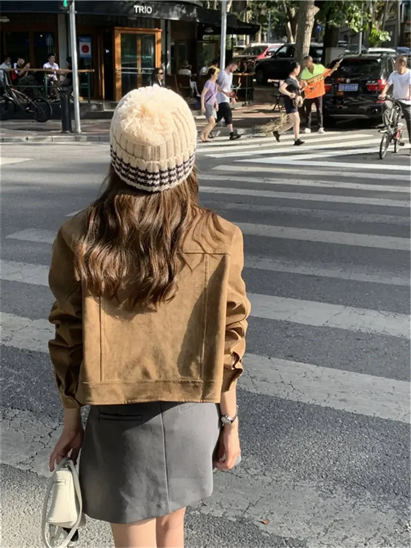 2024 Damen Kapuzenjacken Frühling Kausal Windbreaker Damen Basic Jacke Mäntel Reißverschluss