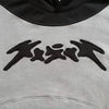 Y2K Retro Zipper Hoodie Patchwork Gothic Street Hip Hop