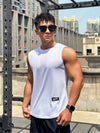 Mens Gym Tank top Men Fitness Sleeveless Shirt Male Mesh