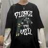 Long Sleeved T-shirt for Men Summer Cross of Thorns