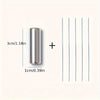 6 Pcs Cat Eye Nail Magnet Set with Flexible Iron Wire