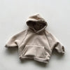 2024 Winter Fleece Hoodies Baby Boys Casual Loose