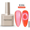 Cat Eye Gel Nail Polish With Magnet Soak off UV Holographic