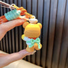 Cartoon Butter Bear Keychain Pendant Cute Fashion Doll Gift for Children