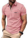 Lapel Button Pocket Simple and Loose Casual Comfortable Breathable Sweat Wicking POLO