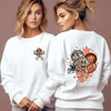 Women’s Leopard Print Football Sweatshirt