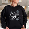 I Smell Snow Sweatshirt Gilmore Gift for Woman Winter Sweatshirt Snowflake
