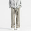 American Retro Corduroy Casual Pants Men Drawstring Loose