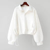 2024 Spring Autumn Trendy Pullovers Women Loose Casual Thin Tops