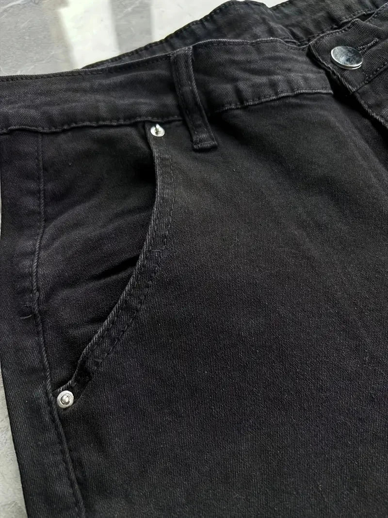 Hose mit mehreren Taschen Bequeme Hose im Streetstyle Jeans für Outdoor-Aktivitäten 