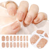 UV Semi-Cured Gel Nail Wraps Stickers Strips French Long Lasting