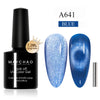 Cat Eye Gel Nail Polish With Magnet Soak off UV Holographic