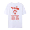 Back Print Christian Women Oversized Faith Graphic Tee