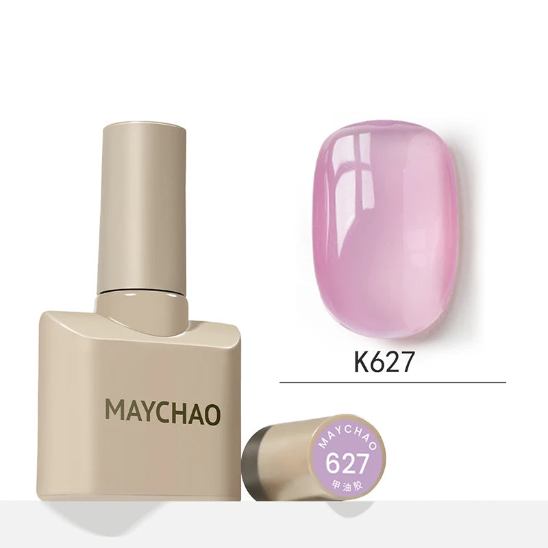 12ml Jelly Gel Nail Polish Semi-permanent Top Coat Soak Off Uv Led