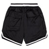 mesh material, breathable, sweat-wicking, quick-drying, loose fitness sports basketball pants