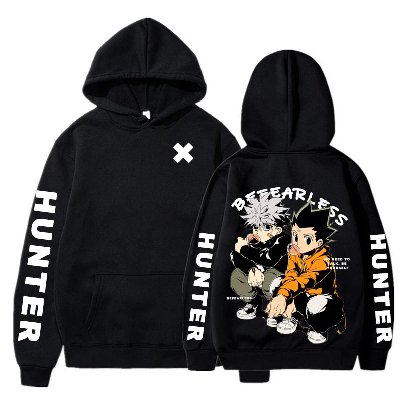 HxH Hoodie Killua Gon Anime Harajuku Unisex Sweatshirt