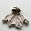2024 Winter Fleece Hoodies Baby Boys Casual Loose