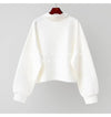 2024 Spring Autumn Trendy Pullovers Women Loose Casual Thin Tops