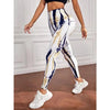 Tie-Dye Lightning Leggings High-Waist