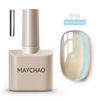 Cat Eye Gel Nail Polish With Magnet Soak off UV Holographic