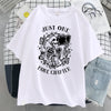 Just One More Chapter Skull Graphic T-Shirt