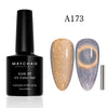 Cat Eye Gel Nail Polish With Magnet Soak off UV Holographic