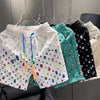 Summer Loose Shorts for Men and Couples Versatile Casual Straight Beach Silk Hawaiian