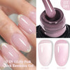 7ML Pink Glitter Quick Extension Gel Nail Polish Gold Foils