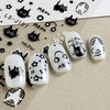 3D Cute Cat Nail Stickers – Y2K Korean Japanese Nail Art