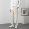 Lightweight Chino Pants Korean Fashion Pleated Trousers