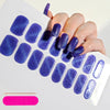 UV Semi-Cured Gel Nail Wraps Stickers Strips French Long Lasting
