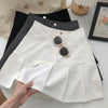 Y2K High Waist Pleated Skirt Women