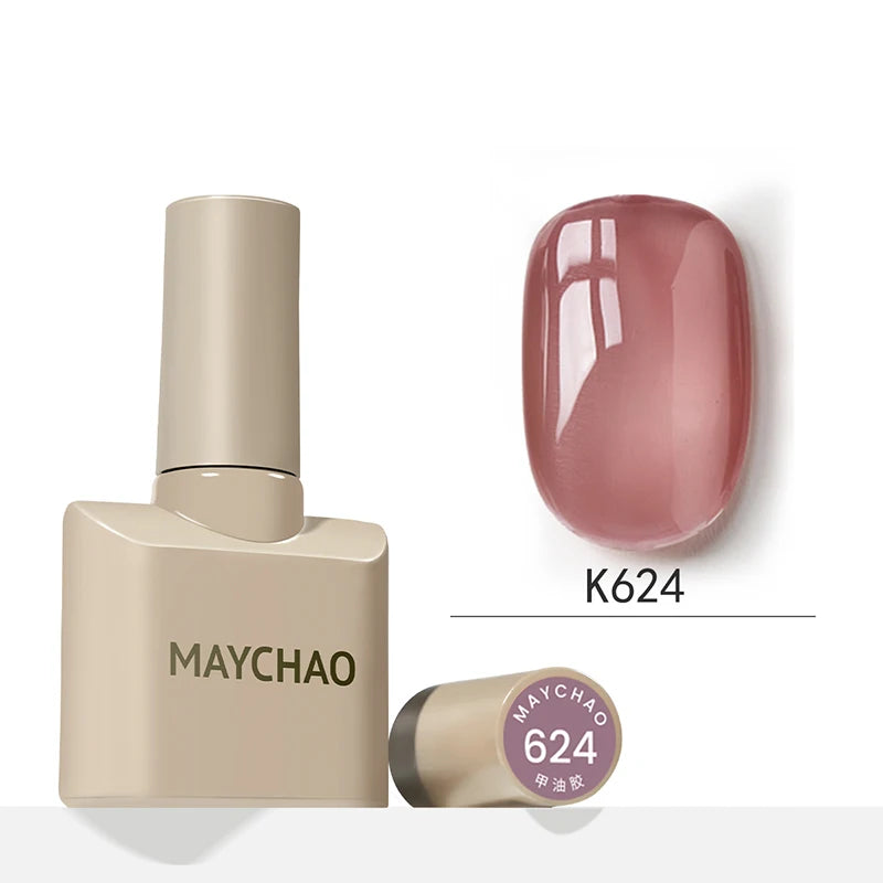 12ml Jelly Gel Nail Polish Semi-permanent Top Coat Soak Off Uv Led