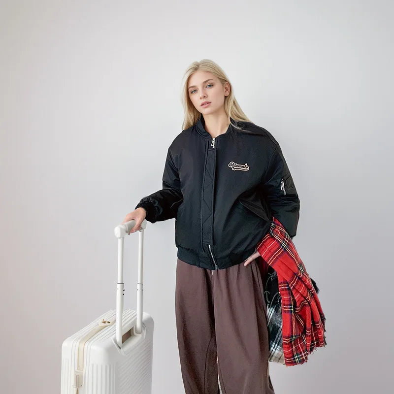 2024 Winter Women's Bomber Thicken Coats